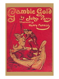 Gamble Gold Autocollant mural par Harry Furniss