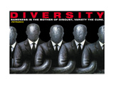Diversidade Decalque em parede