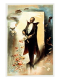 Hat Full of Roses Vinilos decorativos