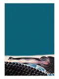 Crocodile Vinilos decorativos por Frank Mcintosh