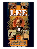 Lee in His Wonderful Hypnotic Performances Vinilos decorativos