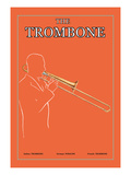 The Trombone Wall Decal