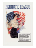 Patriotic League Wandabziehbild von Howard Chandler Christy