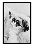 Climbing Paradise Glacier Wall Decal by Curtis & Miller 