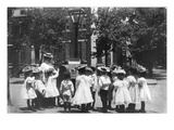 2nd Division Grade School Pupils Autocollant mural par Frances Benjamin Johnston
