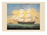 St. Mary's Entering the Harbour of Mobile Wall Decal by Evans 