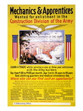 Mechanics and Apprentices Wanted for Enlistment Vinilos decorativos Mechanics and Apprentices Wanted for Enlistment Vinilos decorativos