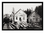 Home of Chief Ko-Teth Sha-Doc, Ketchikan, Alaska Wall Decal by Charles Clenton Page