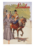 London Touring Suite Wall Decal by Sara Pierce