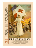 France's Day, Please Help Autocollant mural par Amedee Forestier
