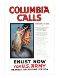 Columbia Calls Wall Decal by Vincent Aderente