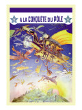 A La Conquete du Pole Wall Decal