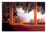 Daybreak Mode (wallstickers) af Maxfield Parrish Daybreak Mode (wallstickers) af Maxfield Parrish