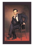 Abraham Lincoln Autocollant mural par George Peter Alexander Healy