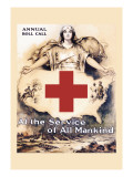 At the Service of All Mankind Wall Decal by Lawrence Wilbur