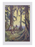 Robinson Crusoe: Nor Can I Tell Autocollant mural par Milo Winter