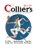 Collier's: Tennis Collision Vinilos decorativos Collier's: Tennis Collision Vinilos decorativos