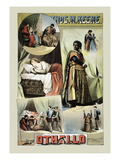 Thomas W. Keene as Othello, c.1884 Autocollant mural par W.j. Morgan& Co. 