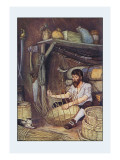 Robinson Crusoe: I Employed Myself Autocollant mural par Milo Winter