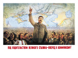 Understanding the Leadership of Stalin, Come Forward with Communism Vinilos decorativos por Boris Berezovskii Understanding the Leadership of Stalin, Come Forward with Communism Vinilos decorativos por Boris Berezovskii
