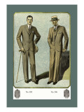Young Men's Three-Button Sack Vinilos decorativos