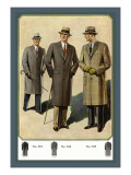 Chesterfield Fly-Front Overcoat Vinilos decorativos