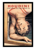 Houdini: Upside Down in the Water Torture Cell Vinilos decorativos