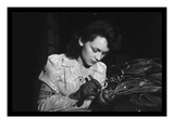 Woman Aircraft Worker Wall Decal by David Brandsby