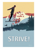 Strive! Wandabziehbild