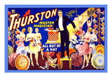 Thurston, Master Magician All Out of a Hat Wall Decal