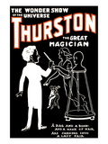 Lady Fair: Thurston the Great Magician the Wonder Show of the Universe Wall Decal