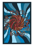 Jellyfish: Psychedelic Jellyfish Wall Decal by Ernst Haeckel