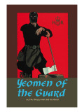 Gilbert & Sullivan: The Yeomen of the Guard (The Executioner) Autocollant mural par Dudley Hardy