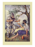 Robinson Crusoe: I Went to Him and Gave Him a Handful of Raisins Autocollant mural par Milo Winter