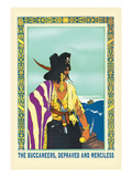 Buccaneer, Captain Morgan Wall Decal by Howard Mccormick