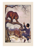 Robinson Crusoe: What, You No Come Farther Autocollant mural par Milo Winter