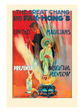 United Magicians Presents: Oriental Review Vinilos decorativos United Magicians Presents: Oriental Review Vinilos decorativos