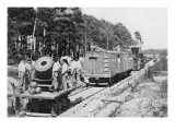 Movable Menace, The Railroad Mortar Wall Decal