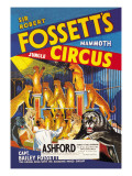 Sir Robert Fossett's Mammoth Jungle Circus Wall Decal