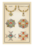 Knighthood: Guelphs: St. Michael: St. George Wall Decal by Mutlow 