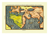 Cosmographia Universalis Veggoverføringsbilde av Heinrich Bunting Cosmographia Universalis Veggoverføringsbilde av Heinrich Bunting