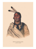 Esh-Ta-Hum-Leah, Sioux Chief Wall Decal