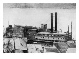 Hospital Boat Red Rover Autocollant mural