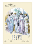 Album Blouses Nouvelles: An Evening in Bows and Ruffles Wall Decal