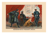 Assassination of President Lincoln Wall Decal by Harriet Putnam