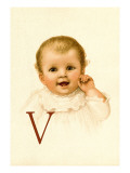 Baby Face V Autocollant mural par Dorothy Waugh