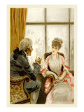 School for Scandal: An Enthralling Conversation wandtattoos von Lucius Rossi