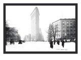 Flatiron Building After Snowstorm Wall Decal by William Henry Jackson