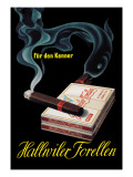 Hallwiler Forellen Cigars Wall Decal by Fritz Meyer Brunner