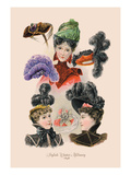Stylish Winter Millinery Vinilos decorativos